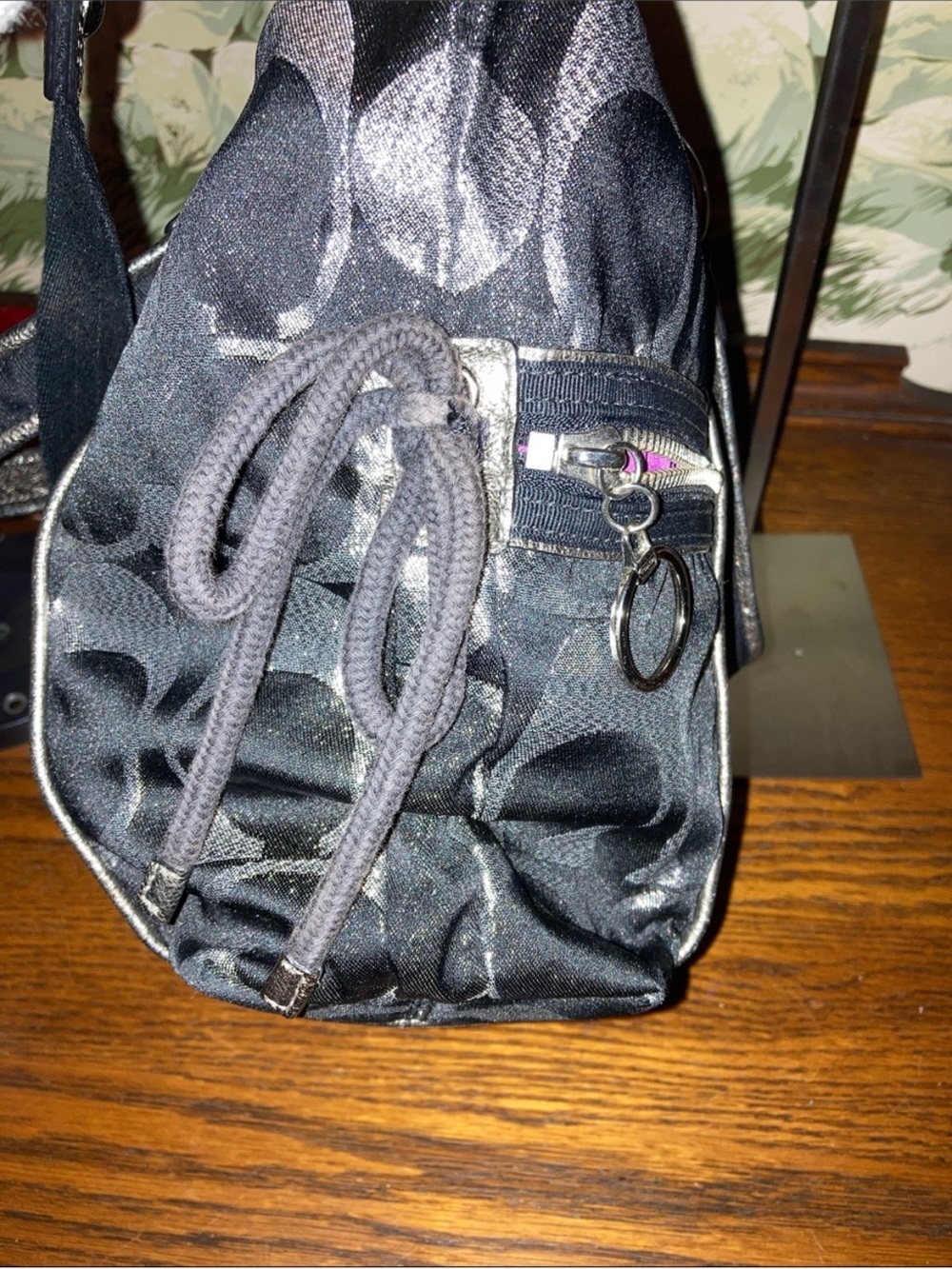 ✨ Coach Poppy Glam Signature Satchel/Crossbody – EUC ✨ - Picture 6 of 11
